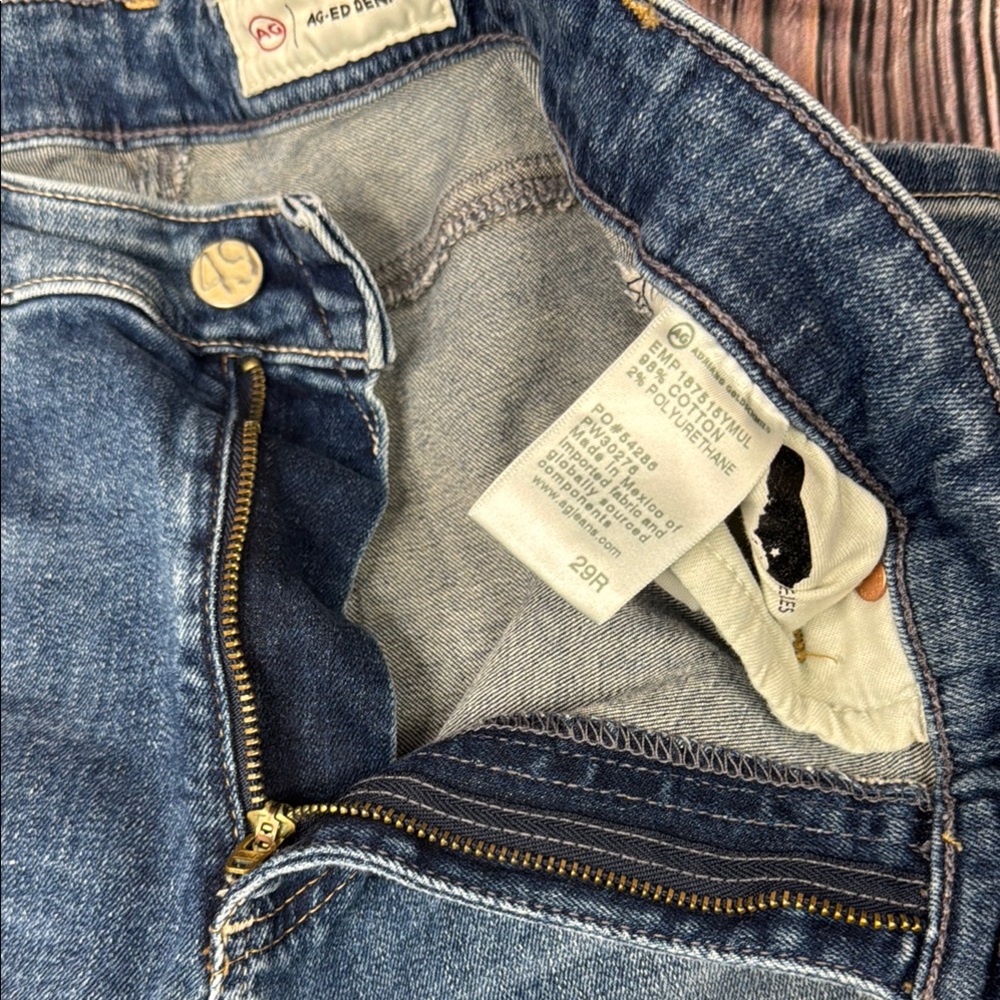 AG Mari High Rise Distressed Jeans - Picture 12 of 14
